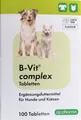 Produktbild: B-Vit complex 100 Tabletten für Hunde und Katzen (0,35€/1Stk)