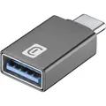 Produktbild: Cellularline Car USB-C Adapter (USB-A, USB-C) (USBA2CCARADAPTERK)