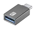 Produktbild: Cellularline Auto USB-C Adapter, Adapter Für Wendung Der Kabel, Schwarz