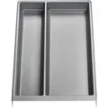 Produktbild: SOTECH Mehrzweckeinsatz SEPARADO Individual Silbergrau Genarbt 300 x 474 x 51 mm Schubladeneinsatz Ab 40cm Schrankbreite