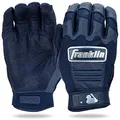 Produktbild: Franklin Sports CFX Pro Schlaghandschuhe aus der Chrom-Serie, Farbe: Marineblau, Größe XL