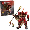 Produktbild: LEGO 71846 NINJAGO Der Feuerritter-Mech, 2 Minifiguren, Legends Monstyrannien