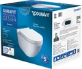 Produktbild: Duravit Wand-WC-Set RIMLESS STARCK 3 weiß