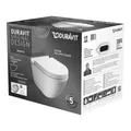 Produktbild: Duravit Wand-WC, Tiefspüler-Set Starck 3 mit WC-Sitz, Rimless, weiß