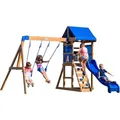 Produktbild: Backyard Discovery Holzspielplatz Aurora Spielhausrutsche
