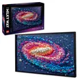 Produktbild: LEGO Art Milchstraßen-Galaxie Wanddeko Bauset Erwachsene Astronomie 31212 Set