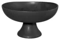 Produktbild: ASA Selection GRANDE NERO Obstschale mit Fuß Schwarz Steingut Ø 33 cm