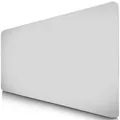 Produktbild: Sidorenko Gaming Mauspad XXL Weiß - Großes Mousepad 900x400 mm - rutschfeste Schreibtischunterlage für Gaming und Büro - Fransenfreie Ränder - Präzises und langlebiges maxlvl Large Mouse pad