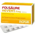 Produktbild: FOLSÄURE HEVERT 5 mg Tabletten 100 St