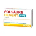 Produktbild: Folsäure Hevert 5 mg zur Therapie von Folsäure-Mangelzuständen, 100 St. Tabletten