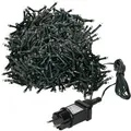 Produktbild: ECD Germany LED Cluster Lichterkette Extra Warmweiß 1500LED 30m 8 Programm IP44