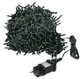 Produktbild: ECD Germany LED-Lichterkette Weihnachtsbeleuchtung Weihnachtslichterkette Christbaumbeleuchtung, Cluster Lichterkette 1500 LEDs 30m für Innen & Außen IP44 Warmweiß