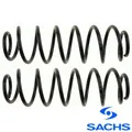 Produktbild: 2x Fahrwerksfeder SACHS 996648 2 Federn Satz Federnsatz für Audi