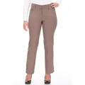 Produktbild: KjBRAND 5-Pocket-Hose Betty Bengaline in bequemer Form braun 44