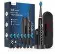 Produktbild: COULAX C8 Series Sonic Elektrische Zahnbürste Schallzahnbürste mit 8 Kopfbürste