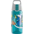 Produktbild: SIGG VIVA ONE Dory Kinder Trinkflasche (0.5 L), schadstofffreie Kinderflasche mit auslaufsicherem Deckel, einhändig bedienbare Trinkflasche für Kinder
