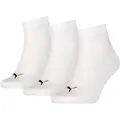 Produktbild: Puma – 3er-Pack weiße Herren-Schuhfuttersocken