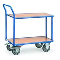 Produktbild: Fetra Transportgeräte mtpgcc3p2 Wagen mit Ablage, 300 kg, 2 Bücherregal, 970 mm x 505 mm x 960 mm Dimension