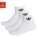 Produktbild: adidas Originals Sportsocken MIDCUT CREW SOCKEN, 3 PAAR (3-Paar) weiß S (37/39)