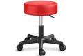 Produktbild: TRESKO Drehhocker Rollhocker höhenverstellbar, 10 cm Dicke Polsterung, Arbeitshocker Hocker 360° drehbar