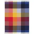 Produktbild: Biederlack Kuscheldecke Bright Square 130 x 170 cm Mischgewebe