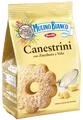 Produktbild: Buttermilchplätzchen mit Puderzucker bestreut Canestrini 200g - Mulino Bianco