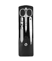 Produktbild: Zwilling Maniküre Pediküre Set 3tlg. mit Kombi-Nagelschere, Leder, schwarz Maniküre-Set 1 Stk