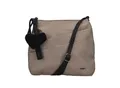Produktbild: Umhängetasche RIEKER, Damen, Gr. B/H/T: 24cm x 27cm x 6cm, schwarz (beige, schwarz), Lederimitat, kariert, Taschen Umhängetasche, Schultertasche, Damen Handtasche mit zwei Hauptfächern