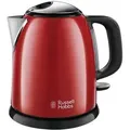 Produktbild: 24992-70 Colours Plus+ 1,0 l Wasserkocher 2400 W  (Schwarz, Rot)