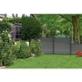 Produktbild: T & J WPC-Steckzaunsystem Skär Anthrazit / Anthrazit 20 x 148  x 1790 mm