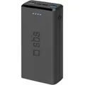 Produktbild: Sbs Ttbb20000fastk Powerbank Lithium Polymer (lipo) 20000 Mah Schwarz