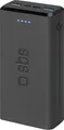 Produktbild: SBS Powerbank 20.000 mAh Schwarz Micro-USB Anschluss 2x USB-A 1x USB-C . B Ware