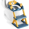 Produktbild: Toilettenleiter Kinder, 2-in-1 Kindertoilettensitz, verstellbar, Rutschfest, ...