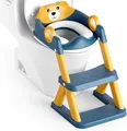 Produktbild: Toilettenleiter für Kinder, WC-Sitz mit Stufen Blau Gelb
