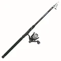 Produktbild: Jenzi Teleskoprute Rute mit Rolle und Schnur Aalrute