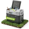 Produktbild: Belko Kompressor Kühlbox ArcticCore 50L elektrisch, bis -20°C mit 12V DC und 230V AC Netzteil, Größe wählbar, mit App-Steuerung, Auto Kühlschrank, für Haus, Garten, Boot, LKW, Outdoor, Angeln UVM.
