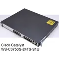Produktbild: CISCO CATALYST 3750G SERIES WS-C3750G-24TS-S1U 24x RJ-45 4x SFP PORTS M1340