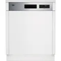Produktbild: BEKO BDSN36451X Geschirrspüler (teilintegrierbar, 598 mm breit, 42 dB (A), B)