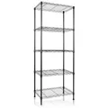 Produktbild: Metallregal Rocky Pulverbeschichtet Schwarz 4 Böden 55 X 35 X 110 Cm