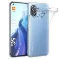 Produktbild: Für Xiaomi Mi 11 5G durchsichtige Schutzhülle Handyhülle Back Cover Case TPU