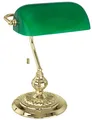Produktbild: EGLO Tischleuchte 90967 messing-grün, für E27, max. 60 W