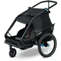 Produktbild: Cube Double CMPT Kinder Fahrradanhaenger - black