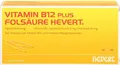 Produktbild: VITAMIN B12 PLUS Folsäure Hevert a 2 ml Ampullen 40 ml