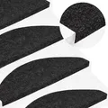 Produktbild: Stufenmatten Selbstklebend 15 Stk. 56x17x3 Cm Schwarz Vidaxl Schwarz
