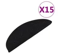 Produktbild: vidaXL Stufenmatte 56 x 17 x 3 cm Stufenteppich Stufenmatten Selbstklebend 15 Stk 56x20 c