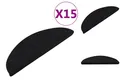 Produktbild: Stufenteppich Stufenmatten Selbstklebend 15 Stk. 56x20 Cm Schwarz