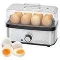 Produktbild: ProfiCook® Eierkocher für bis zu 8 Eier | Egg Cooker mit Omelett-/Pochier-Funktion | Egg Boiler mit Ei-Halter & Messbecher mit Ei-Picker | Eierkocher 8 Eier mit Kontrollleuchte & Summer | PC-EK 1275