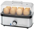 Produktbild: PROFI COOK Eierkocher PC-EK 1275, schwarz / silber, 400 Watt