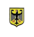 Produktbild: S.B.J - Sportland Anstecknadel Pin Deutschland Adler