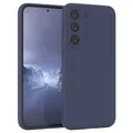 Produktbild: EAZY CASE Premium Silikon Handyhülle kompatibel mit Galaxy S23 Plus Slimcover mit Kameraschutz und Innenfutter, Silikonhülle, Schutzhülle, Bumper, Handy Case, Hülle, Softcase, Nacht Blau
